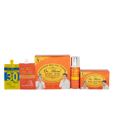 Kojic Acid Micropeeling Set - Dr Alvin