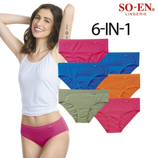 Christine Ladies' Multicolor 6-in-1 Comfy Fit - Soen