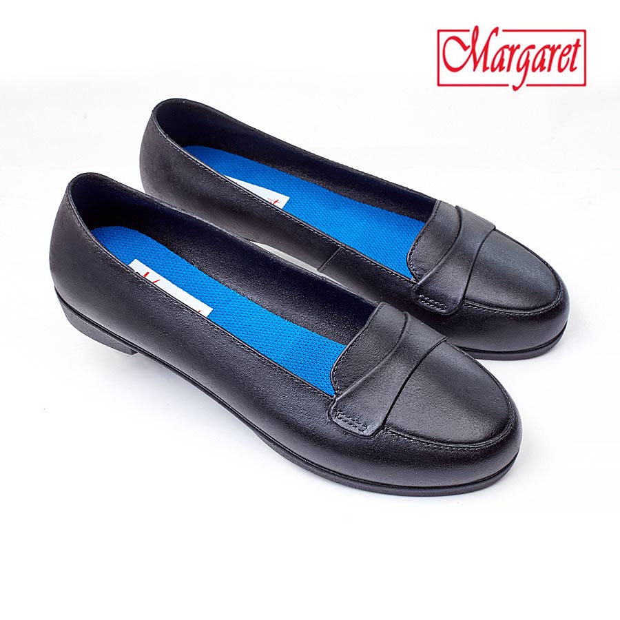 Ft007 Ladies Casual Black School Shoes - Margaret