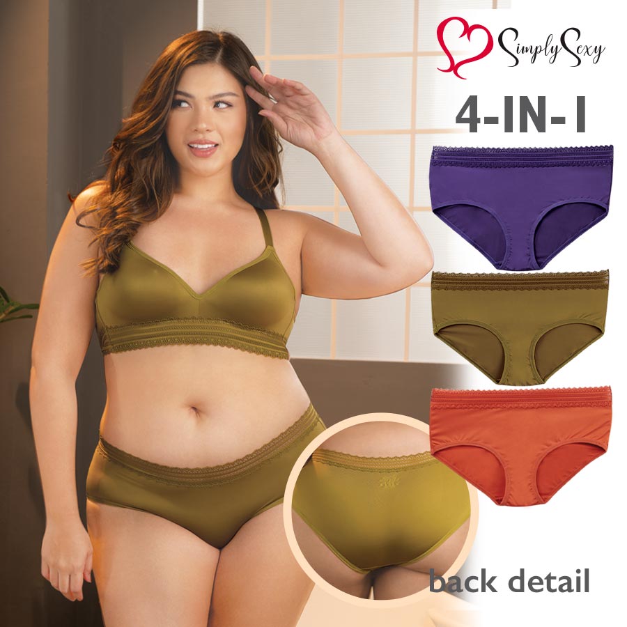 Dollymae Plus Ladies' 3 In 1 Panty - Simply Sexy