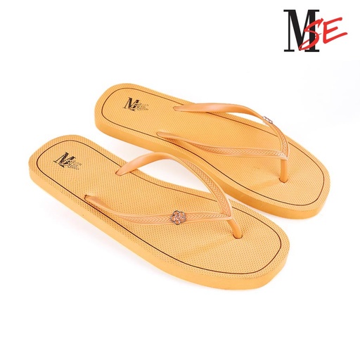 Plaxondry Ladies' Mustard Summer Flipflops - MSE