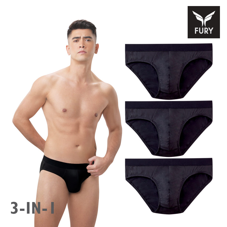 Paulgrey Men's 2 In 1 Bikini Brief - Fury