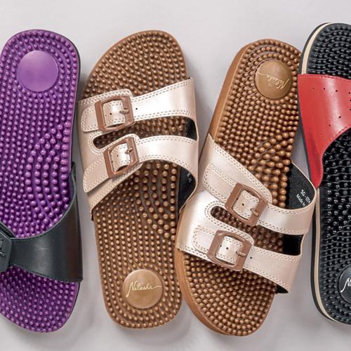 Sg074 Ladies' Therapeutic Footbed Slip-ons - Natasha Style