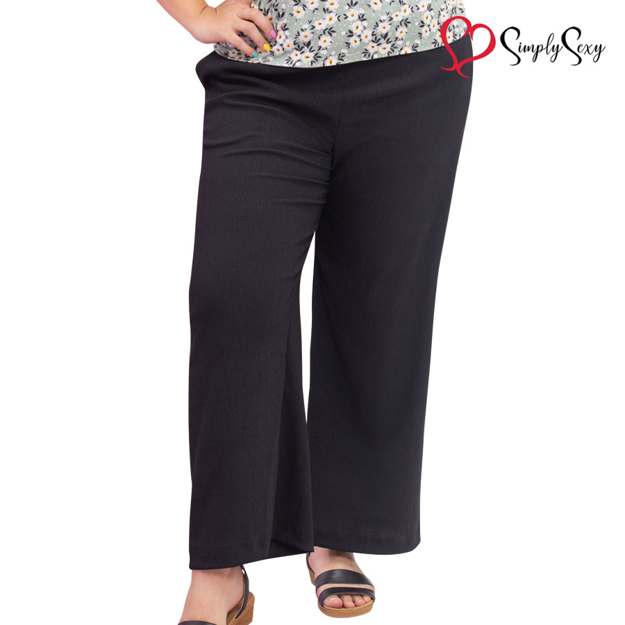 Gradessa Plus Size Wide Leg Pants - Simply Sexy