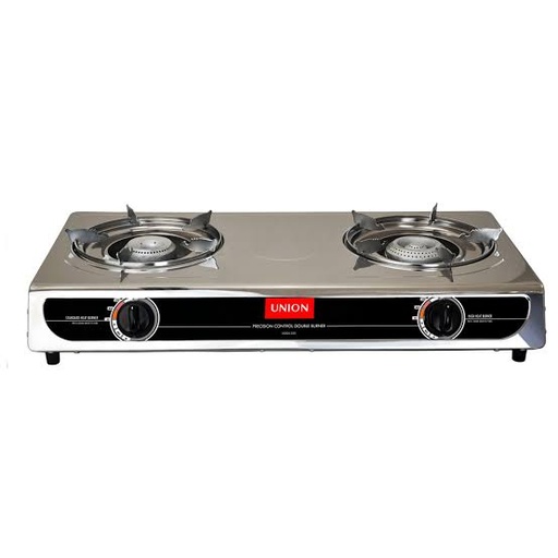 [Stora:Pr-Do.01502] Precision Control Double Burner Gas Stove - Union