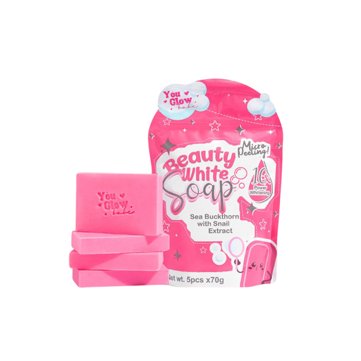 [Stora:Pa-05105] Pack of 5 Beauty White Soap  - You Glow Babe