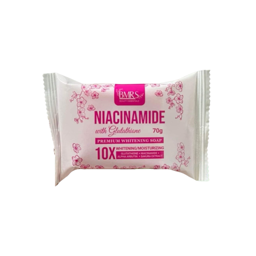 [Stora:Ni-70.00845] Niacinamide With Glutathione Premium Whitening Soap - BMRS