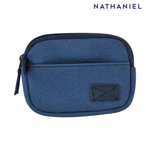 [Stora:Du-02028] Durwald Men's Navy Coin Purse - Nathaniel