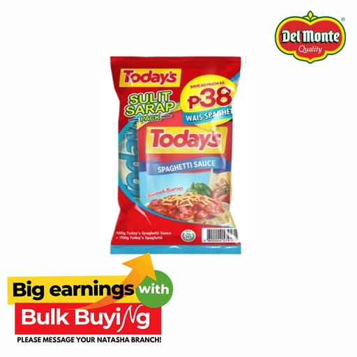 [Stora:Su-05992] Sulit Spaghetti With Sauce Pack - Todays