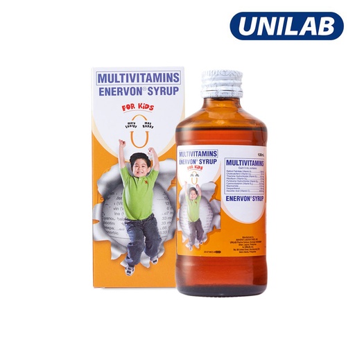 [Stora:En-02267] Enervon Multivitamins Syrup For Kids - Unilab