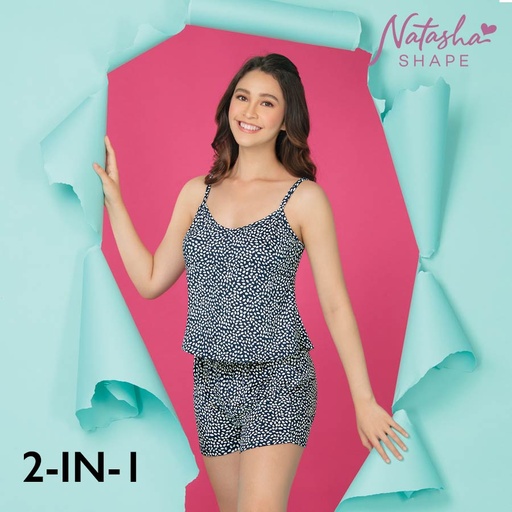 Cleophas Ladies' 2 In 1 Cami & Shorts - Natasha Shape