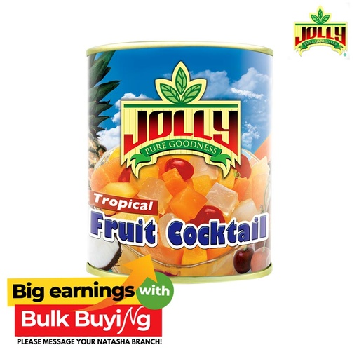 [Stora:Tr-06262] Tropical Fruit Cocktail 850g - Jolly