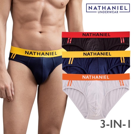 Granato Men's 3 In 1 Bikini Brief - Nathaniel