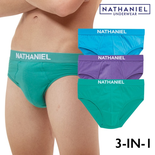 Gabrielle Men's 3 In 1 Mid-rise Brief - Nathaniel