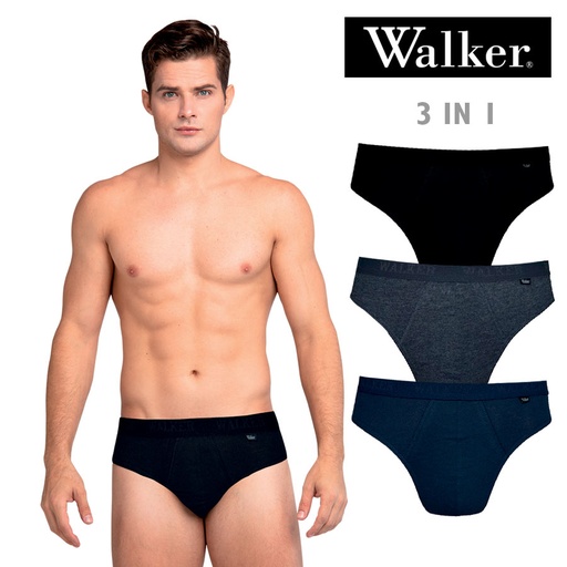 Jarenlewis en's Multicolor 3-in-1 Brief - Walker