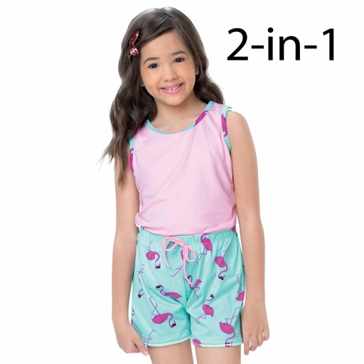 Costmary Girl's 2in1 Sleepwear - Natasha Kids