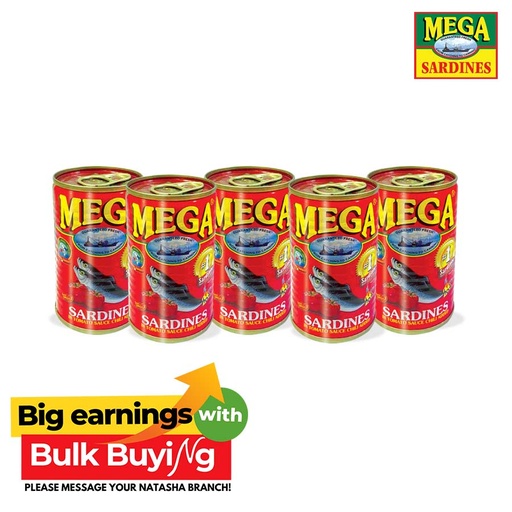 Sardines 5in1 Easy Open Can - Mega