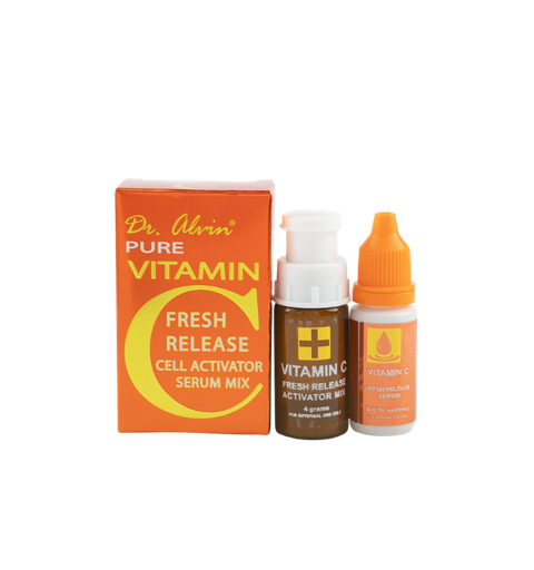 Pure Vitamin C Fresh Release Cell Activator Serum Mix - Dr Alvin