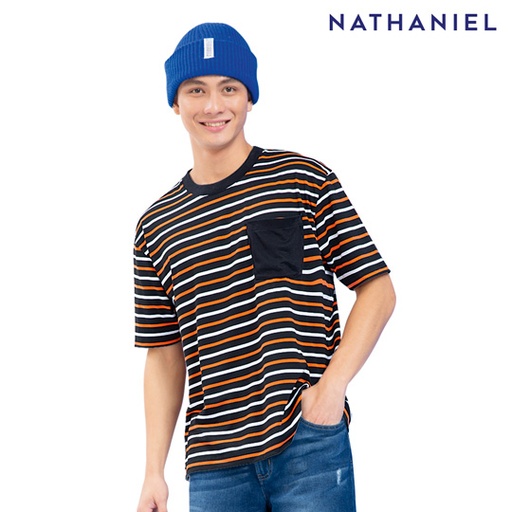 Bywin Men's Multicolor Oversized Striped Shirt - Nathaniel