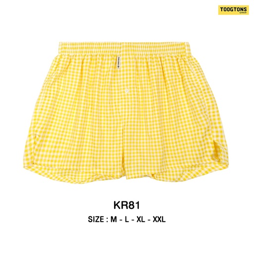 Checkered OXFORD Cotton Boxer Shorts - Toogtons