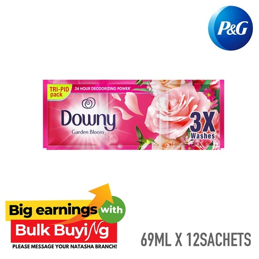 Fabric Conditioner Tripid 12Sachet - Downy