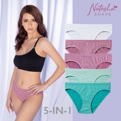 Lobella Ladies' 5-in-1 Bikini Panty - Natasha Shape