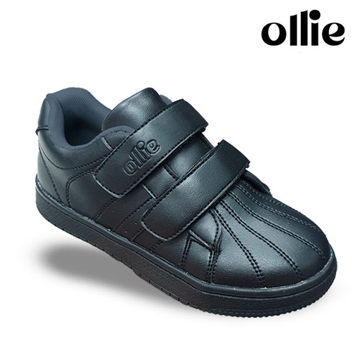 Dexter Boy's Black Velco Strap Shoes - Ollie