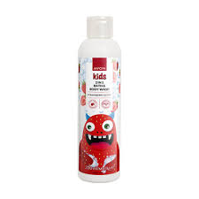 [Stora:St-05986] Strawberry 2in1 Bath & Body Wash - Avon Kids