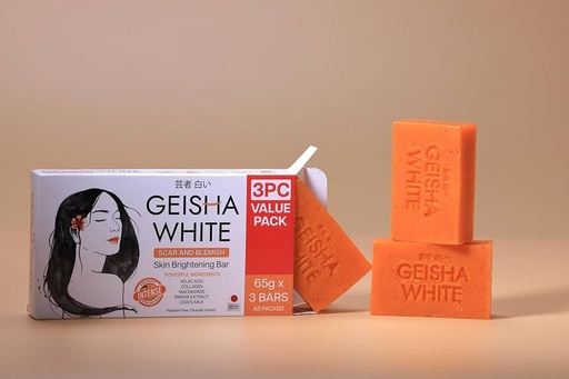 Skin and Brightening Bar 3bars - Geisha White