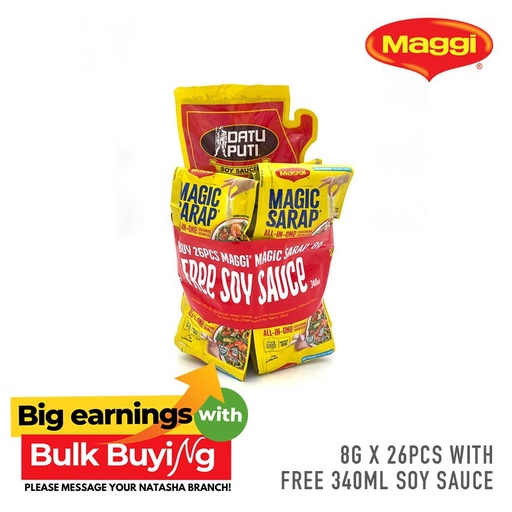 [Stora:Ma-04457] Magic Sarap With Free Soy Sauce - Maggi