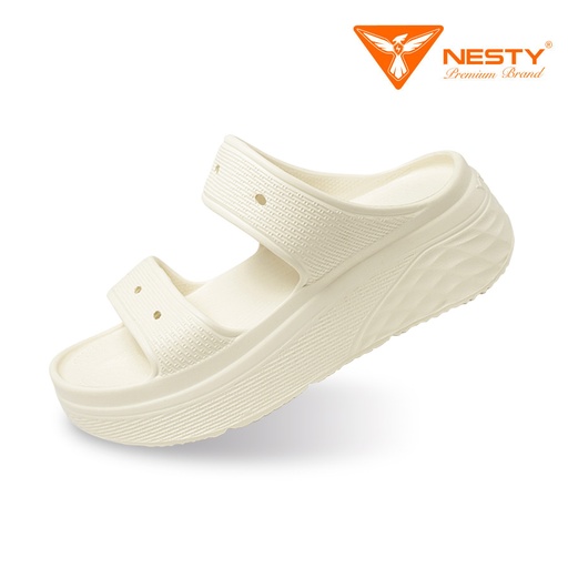 Julia Ladies' Two-Strap Elevated Chunky
Sandals Slippers - Nesty