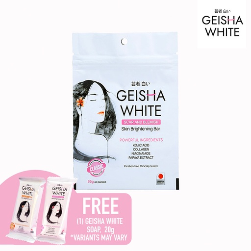 Skin and Brightening Bar - Geisha White