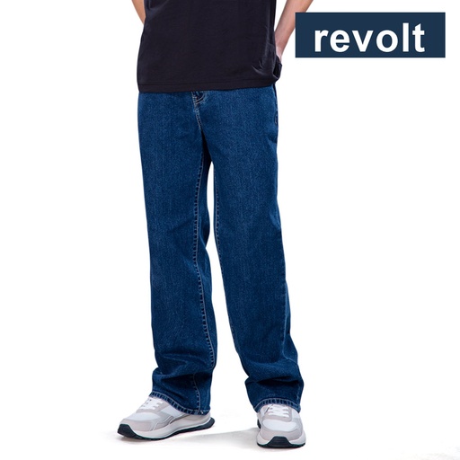 Admiral Charlie Men's Casual Straight Cut
Denim Long Pants - Revolt