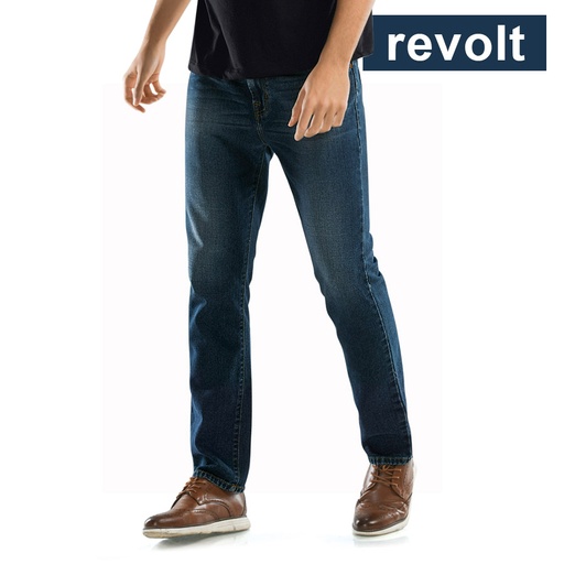 Derrick Steel Men's Loose Fit Denim Pants - Revolt