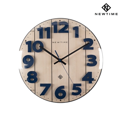 [Stora:Cl-01429] Clockwise 12" Wall Clock - Newtime