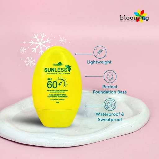 [Stora:Su-06008] Sunless Sunscreen Leightweight Gel Cream - Blooming