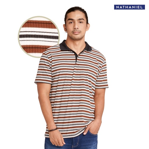 Archil Men's Striped Polo Shirt - Nathaniel