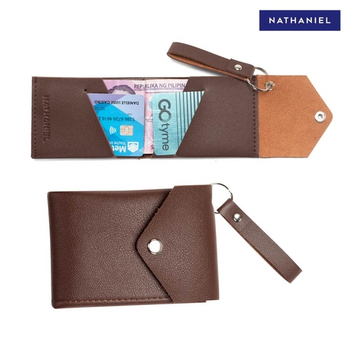 [Stora:Iz-03483] Izuru Unisex Tri-fold
Mini Card Wallet - Nathaniel