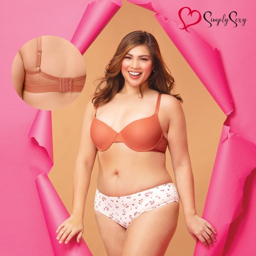 Bedazzle Ladies' Plus Underwire Molded Cup Bra - Simply Sexy