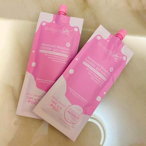 [Stora:Ad-Br.50.00019] Refill Pouch Advanced Moisture Booster Gel-cream - Brilliant Skin