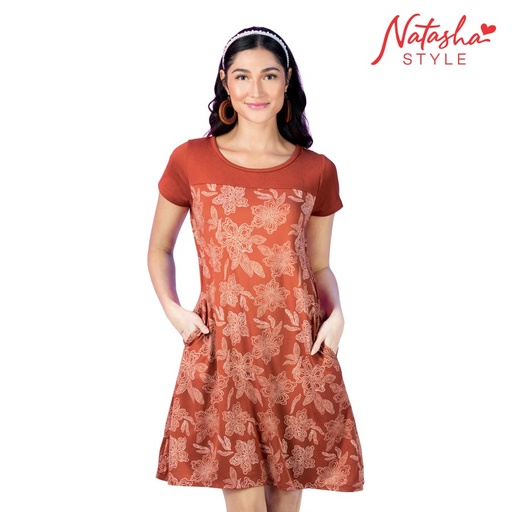 [Stora:Al-Sm.XL.Me.La.00099] Landolyn Ladies Shirt Dress - Natasha Style