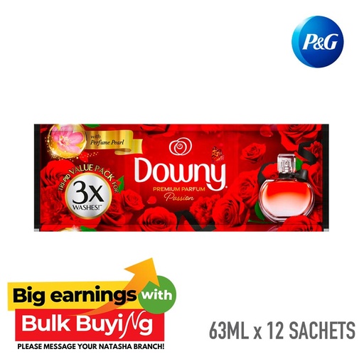 [Stora:Pr-My.Pa.24.Do.00107] Premium Parfum Fabric
Conditioner Tripid 12Sachet - Downy