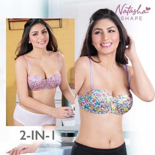 [Stora:Al-32.32.34.34.36.36.00124] Alexiene Ladies' 2-in-1 Underwire Bra - Natasha Shape