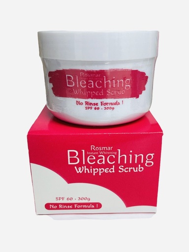 [Stora:In-10.60.00686] Instant Whitening Bleaching Whipped Scrub - Rosmar