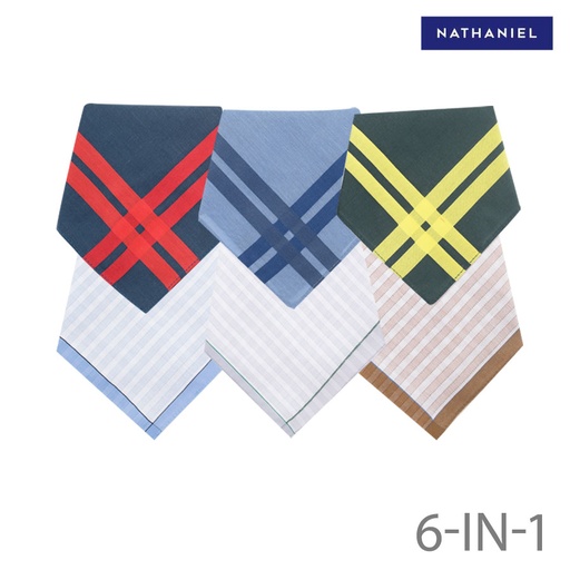 [Stora:Am-Mu.00206] Mick Men's 6in1 Handkerchief - Nathaniel