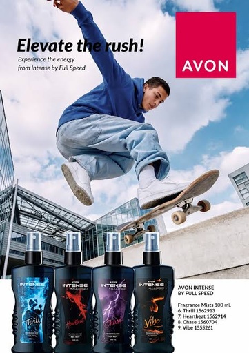 Fragrance Mist For Men - Avon Intense