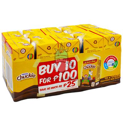 [Stora:Ch-00915] Chocolate Milk Drink 10pack - Chuckie