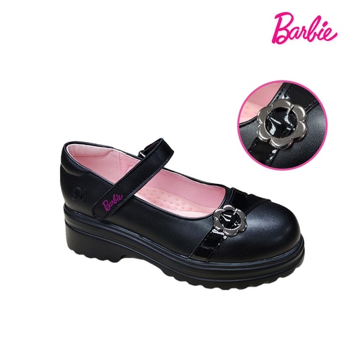 [Stora:Va-12.11.13.01.02.03.Bl.00266] Tali Kids Girls Black Shoes- Barbie