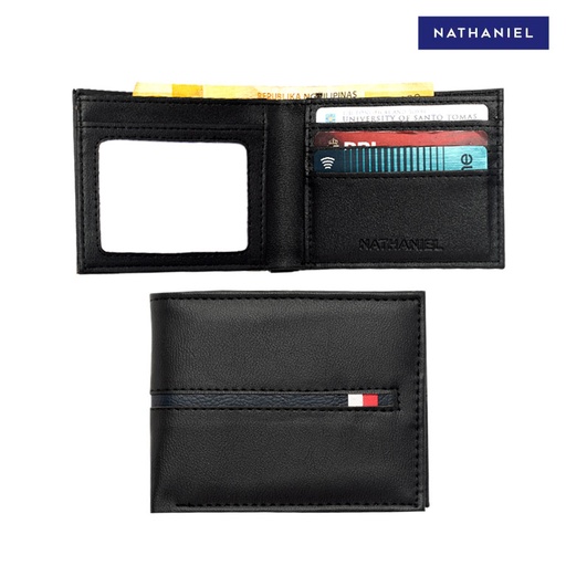 [Stora:Ei-Na.Bl.00291] Chaxo Men's Bi-fold Wallet - Nathaniel