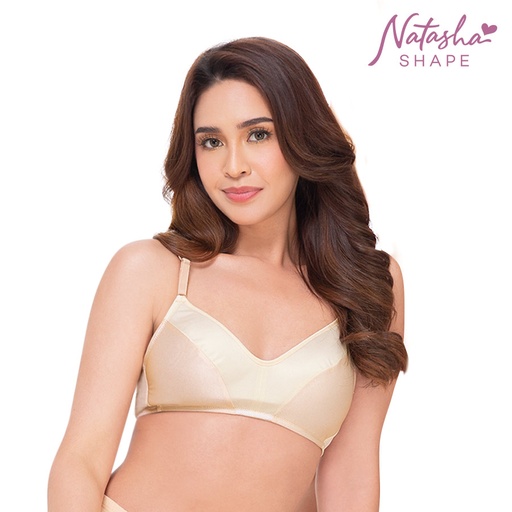 [Stora:Av-32.32.34.34.36.36.00359] Brendacoreen Ladies' Skintone Non-wire Soft Cup Bra - Natasha Shape